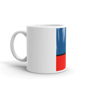 Block Colours Two Mug by Robert Bowen - Robert Bowen Tees