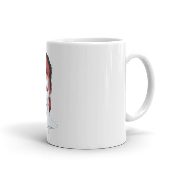 David Bowie Tribute by Robert Bowen Mug - Robert Bowen Tees