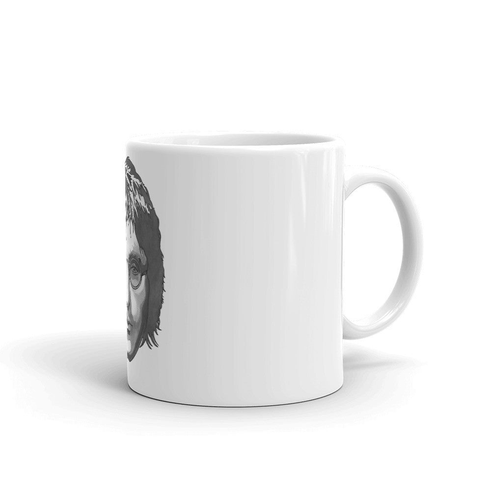JL Mug Illustrated by Robert Bowen - Robert Bowen Tees