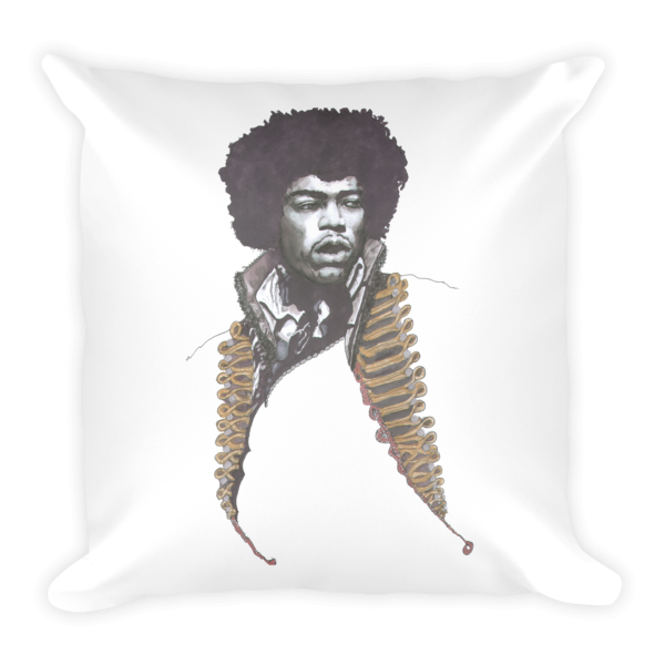 Jimi Hendrix The Legend Cushion - Robert Bowen Tees