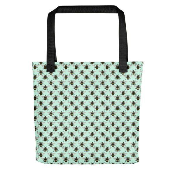Unisex Bees Tote Bag Textiles by Robert Bowen - Robert Bowen Tees