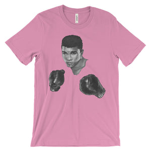 Mo Ali Boxing Unisex Short Sleeve T-Shirt Illustrated by Robert Bowen - Robert Bowen Tees