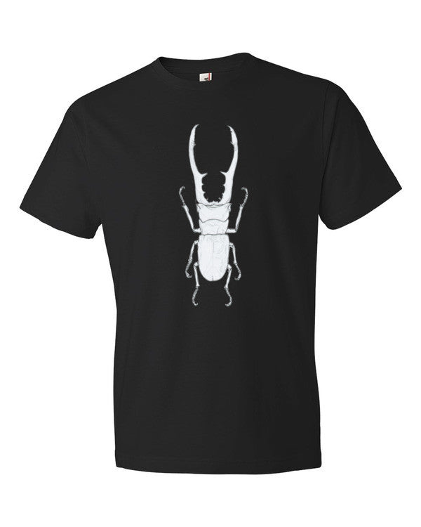 Stag Beetle Mock Up Short Sleeve T-Shirt - Robert Bowen Tees