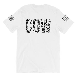 Mad Cow Illustrated Robert BowenShort-Sleeve Unisex T-Shirt - Robert Bowen Tees