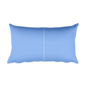 Windrush Blue & Black Rectangular Cushion by Robert Bowen - Robert Bowen Tees