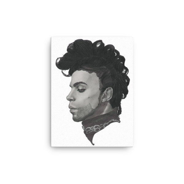 Prince by Robert Bowen Canvas - Robert Bowen Tees