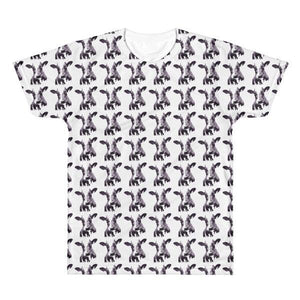 Mad Cow Repeat Illustrated by Robert Bowen Men's T-shirt - Robert Bowen Tees