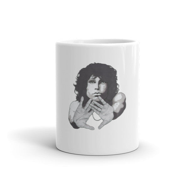 New Jim Morrison by Robert Bowen Mug - Robert Bowen Tees