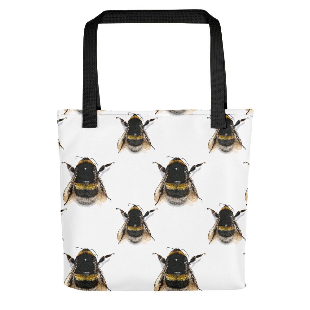 Polka Filterd Bees Tote Bag - Robert Bowen Tees