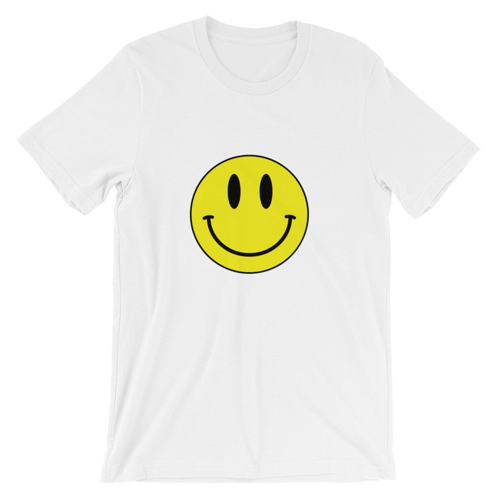 Acid Smiley Face Unisex short sleeve t-shirt - Robert Bowen Tees