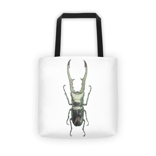 Stag Beetle by Robert Bowen Tote Bag - Robert Bowen Tees
