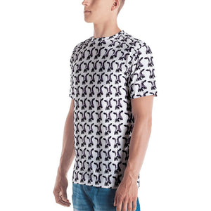 Mad Cow Repeat Illustrated by Robert Bowen Men's T-shirt - Robert Bowen Tees