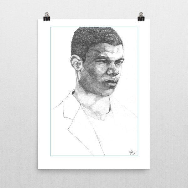 Model Man Poster - Robert Bowen Tees