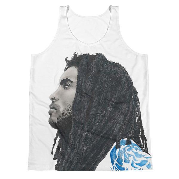 L K Illustrated by Robert Bowen Unisex Tank Top - Robert Bowen Tees