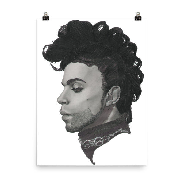 Prince by Robert Bowen Poster - Robert Bowen Tees