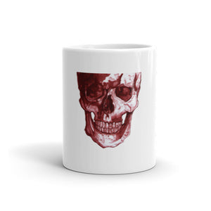 Skull Scapel Brown Ink by Robert Bowen Mug - Robert Bowen Tees