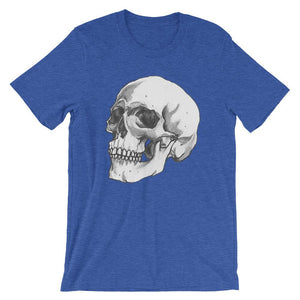 3/4 Skull Short-Sleeve Unisex T-Shirt by Robert Bowen - Robert Bowen Tees