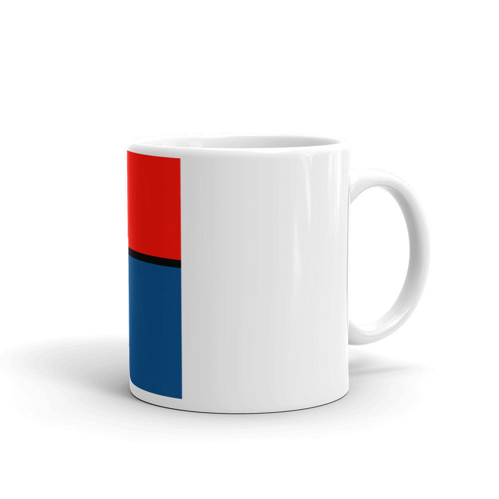 Block Colours Three Mug by Robert Bowen - Robert Bowen Tees