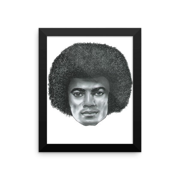 Michael Jackson by Robert Bowen Framed Poster - Robert Bowen Tees