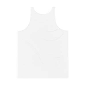 Vintage Treatment Skull Collar Bone White Tank