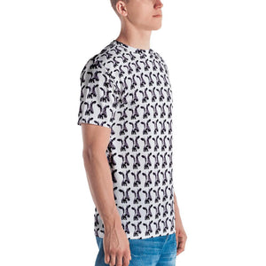 Mad Cow Repeat Illustrated by Robert Bowen Men's T-shirt - Robert Bowen Tees