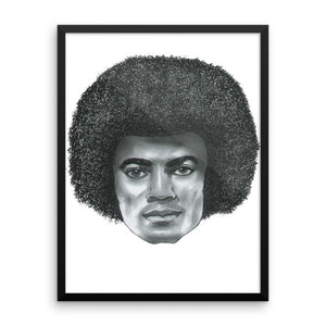 Michael Jackson by Robert Bowen Framed Poster - Robert Bowen Tees