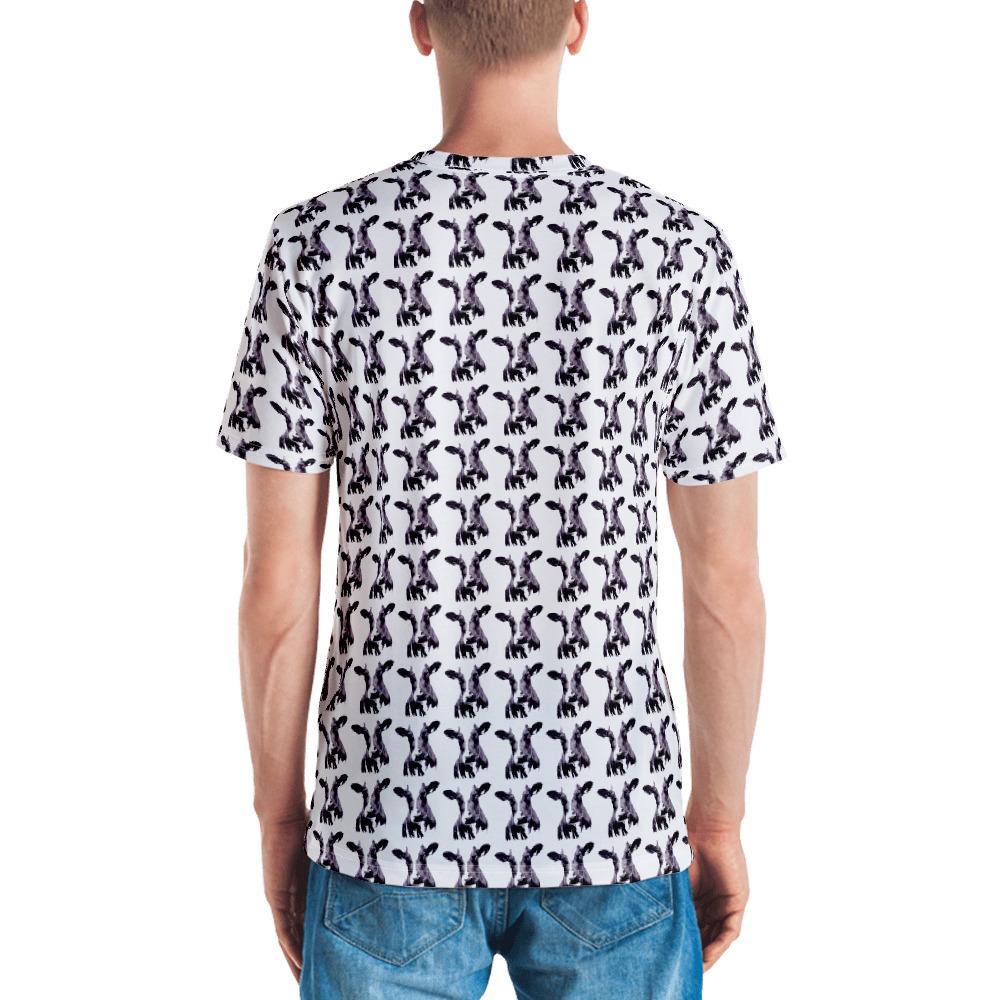 Mad Cow Repeat Illustrated by Robert Bowen Men's T-shirt - Robert Bowen Tees