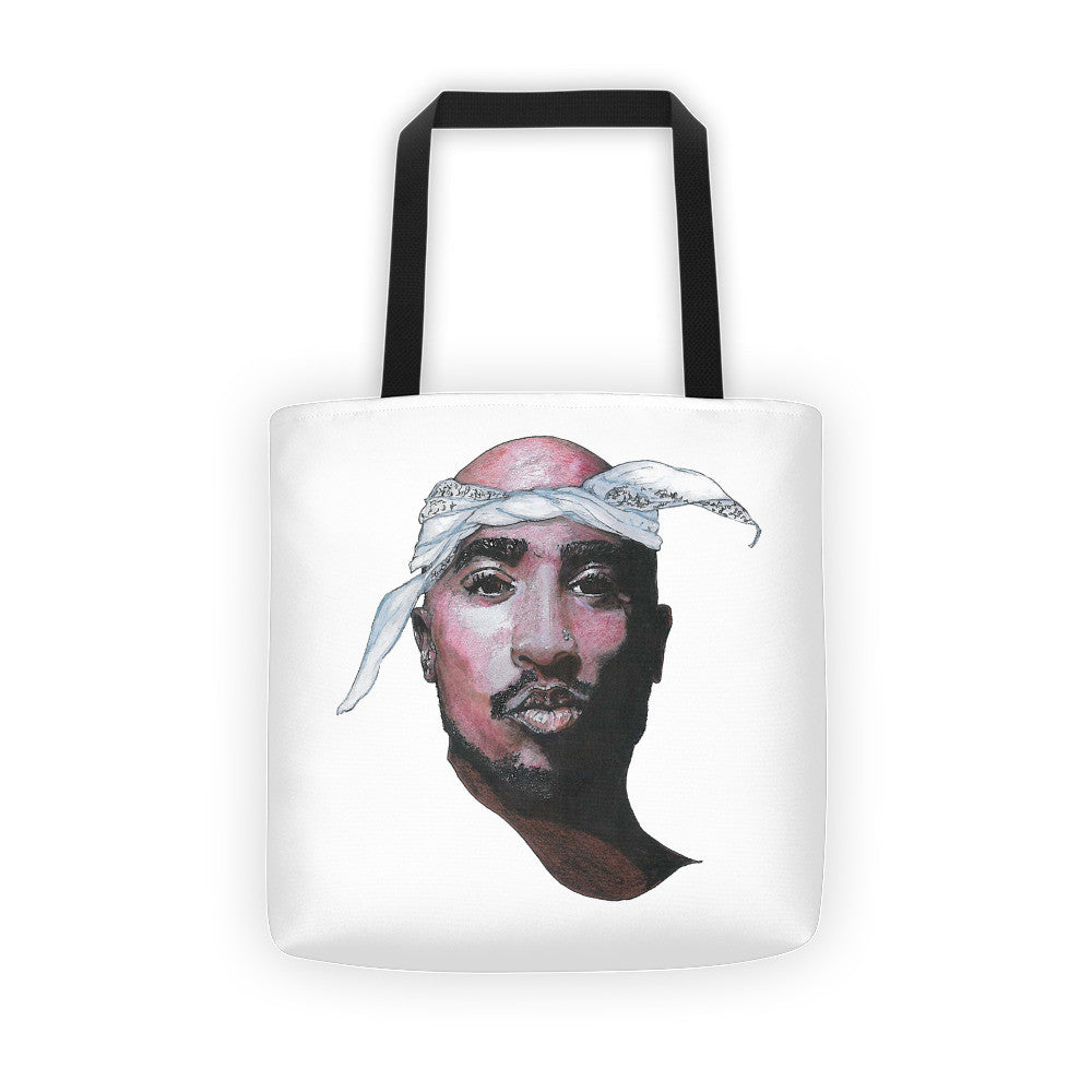 2PA Tote Bag Illustrated by Robert Bowen - Robert Bowen Tees