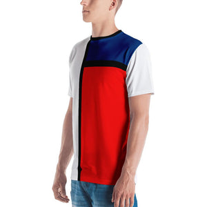 Block Colours Right Men's T-shirt by Robert Bowen - Robert Bowen Tees