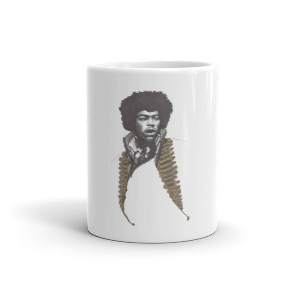 Jimi Hendrix Tribute by Robert Bowen Mug - Robert Bowen Tees