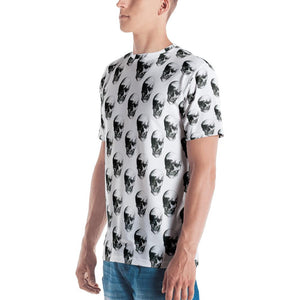 Polka Skulls by Robert Bowen Men's T-shirt - Robert Bowen Tees
