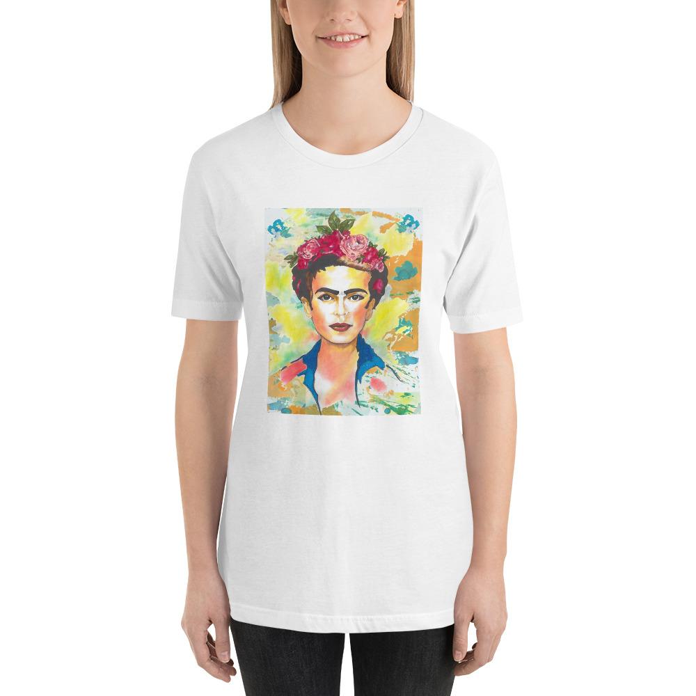 Frida Kahlo Unisex Short-Sleeve Unisex T-Shirt by Robert Bowen - Robert Bowen Tees