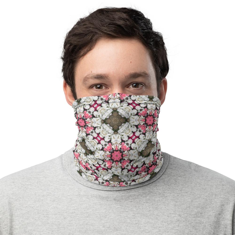 Neck Gaiter Pink Diamonds Designed by Robert Bowen
