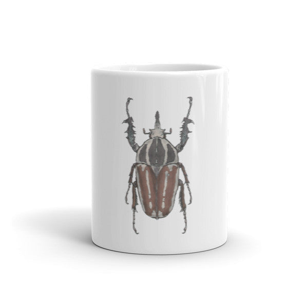 Brown Beetle by Robert Bowen Mug - Robert Bowen Tees