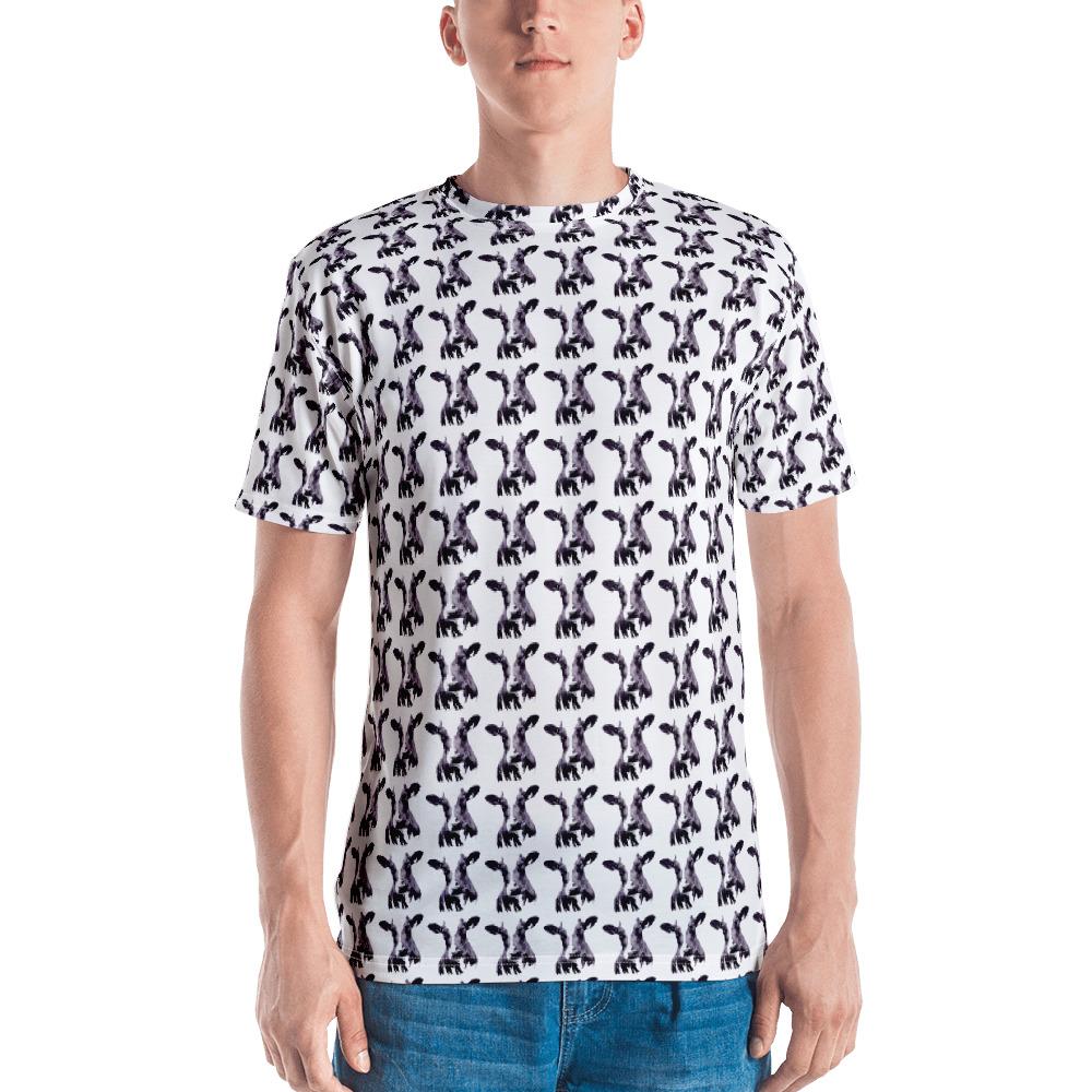Mad Cow Repeat Illustrated by Robert Bowen Men's T-shirt - Robert Bowen Tees