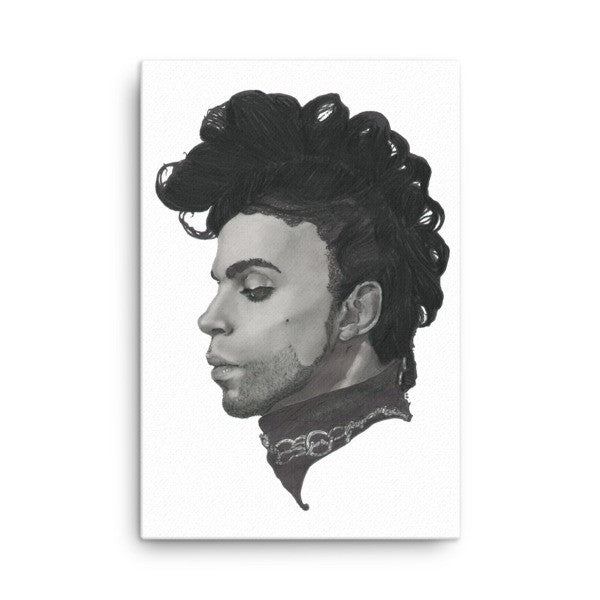 Prince by Robert Bowen Canvas - Robert Bowen Tees