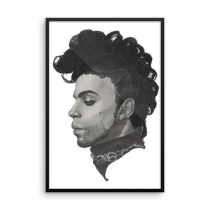 Prince by Robert Bowen Framed Poster - Robert Bowen Tees