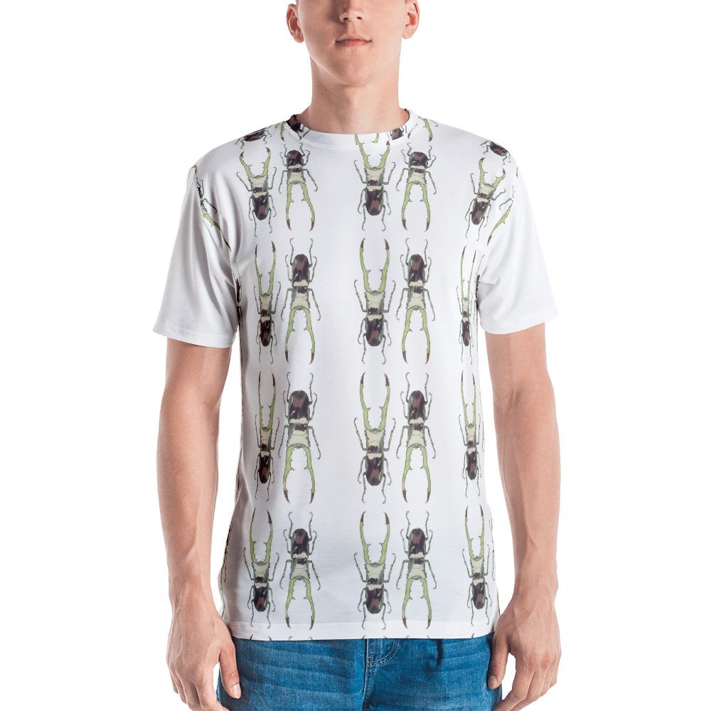 Stag Beetles Opposites by Robert Bowen Men's T-shirt - Robert Bowen Tees