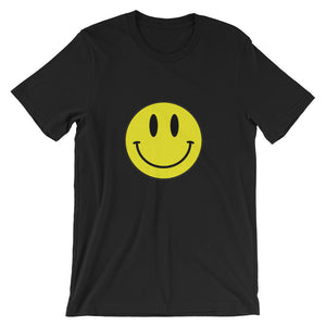 Acid Smiley Face Unisex short sleeve t-shirt - Robert Bowen Tees