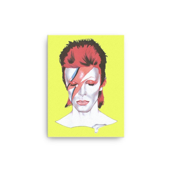 David Bowie Pop Art Canvas by Robert Bowen - Robert Bowen Tees