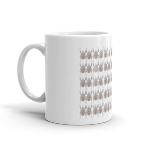 Brown Beetles Print Mug - Robert Bowen Tees