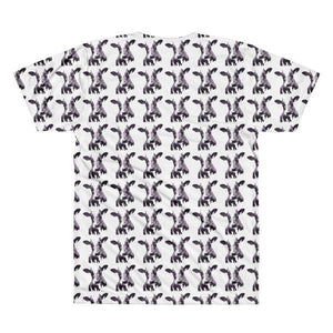 Mad Cow Repeat Illustrated by Robert Bowen Men's T-shirt - Robert Bowen Tees