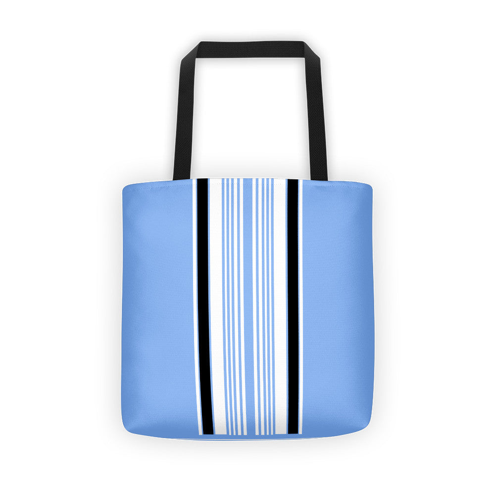Windrush Blue & Black Tote Bag by Robert Bowen - Robert Bowen Tees