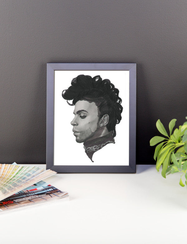 Prince by Robert Bowen Framed Poster - Robert Bowen Tees