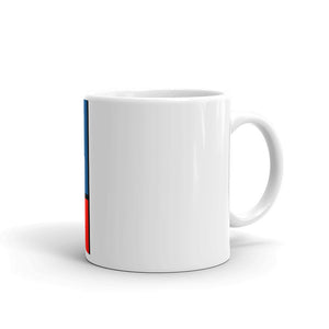 Block Colours Two Mug by Robert Bowen - Robert Bowen Tees