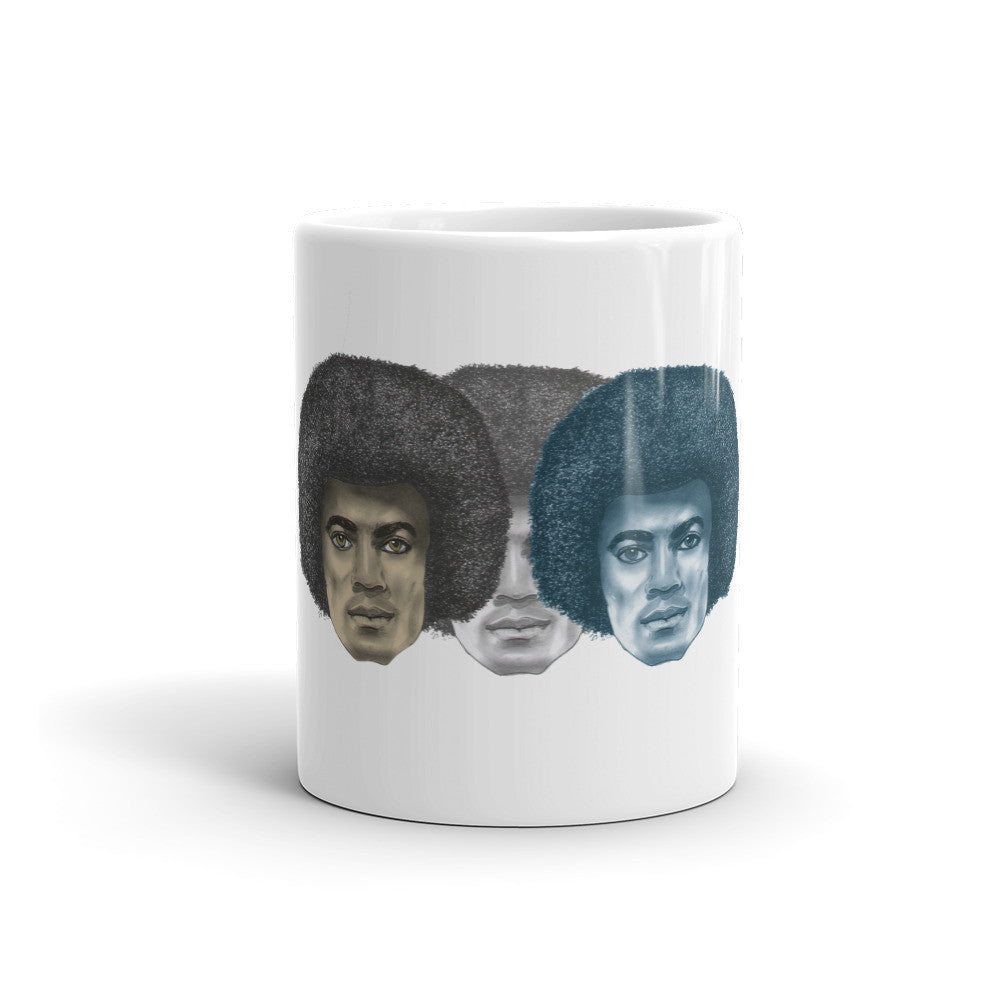 Triple MJs Illustrated by Robert Bowen Mug - Robert Bowen Tees