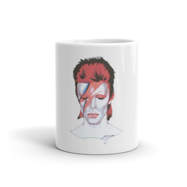 David Bowie Tribute by Robert Bowen Mug - Robert Bowen Tees