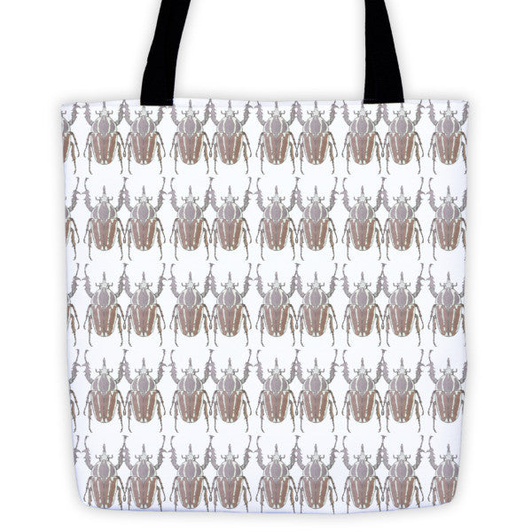 Brown Beetles Standing Tote Bag - Robert Bowen Tees
