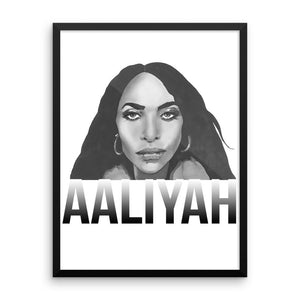 Aal Framed Poster Illustrated by Robert Bowen - Robert Bowen Tees