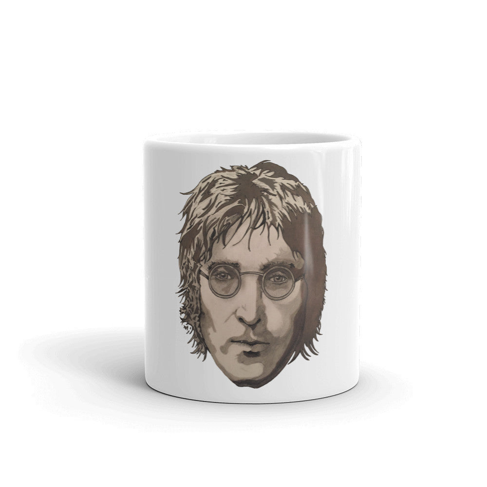 JL Vintage Treatment Mug Illustrated by Robert Bowen - Robert Bowen Tees